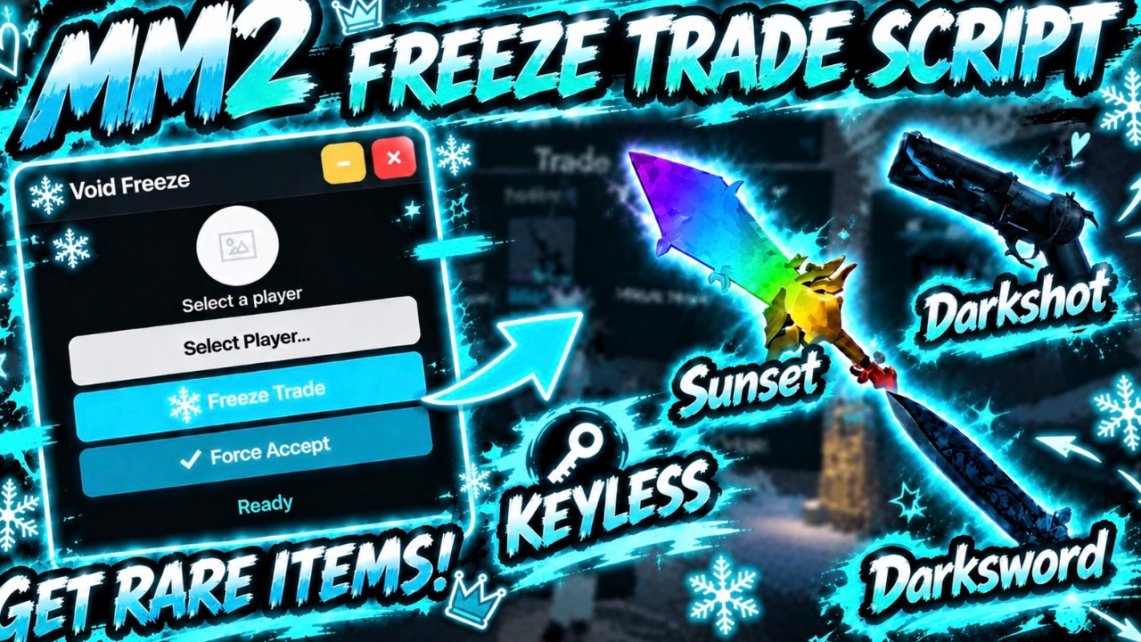( VOID FREEZE🥶❄️) Best FreezeTrade in Mm2