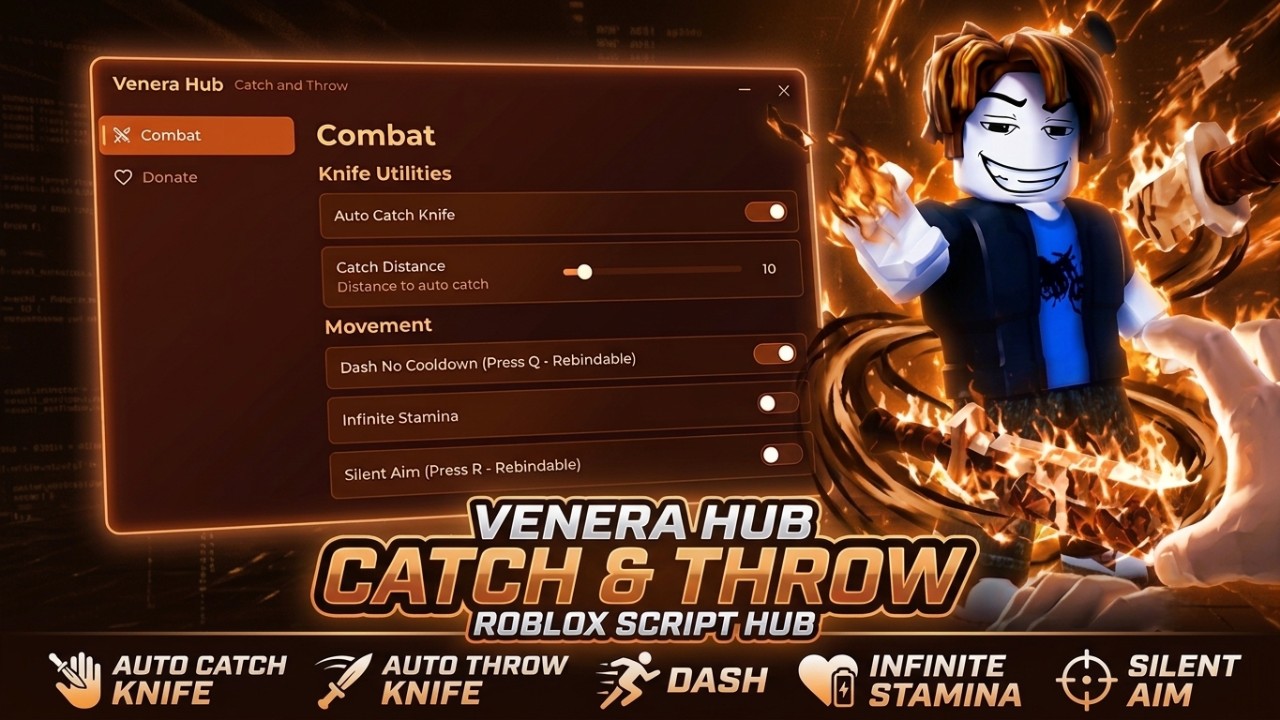 Best Catch and Throw script - Venera Hub