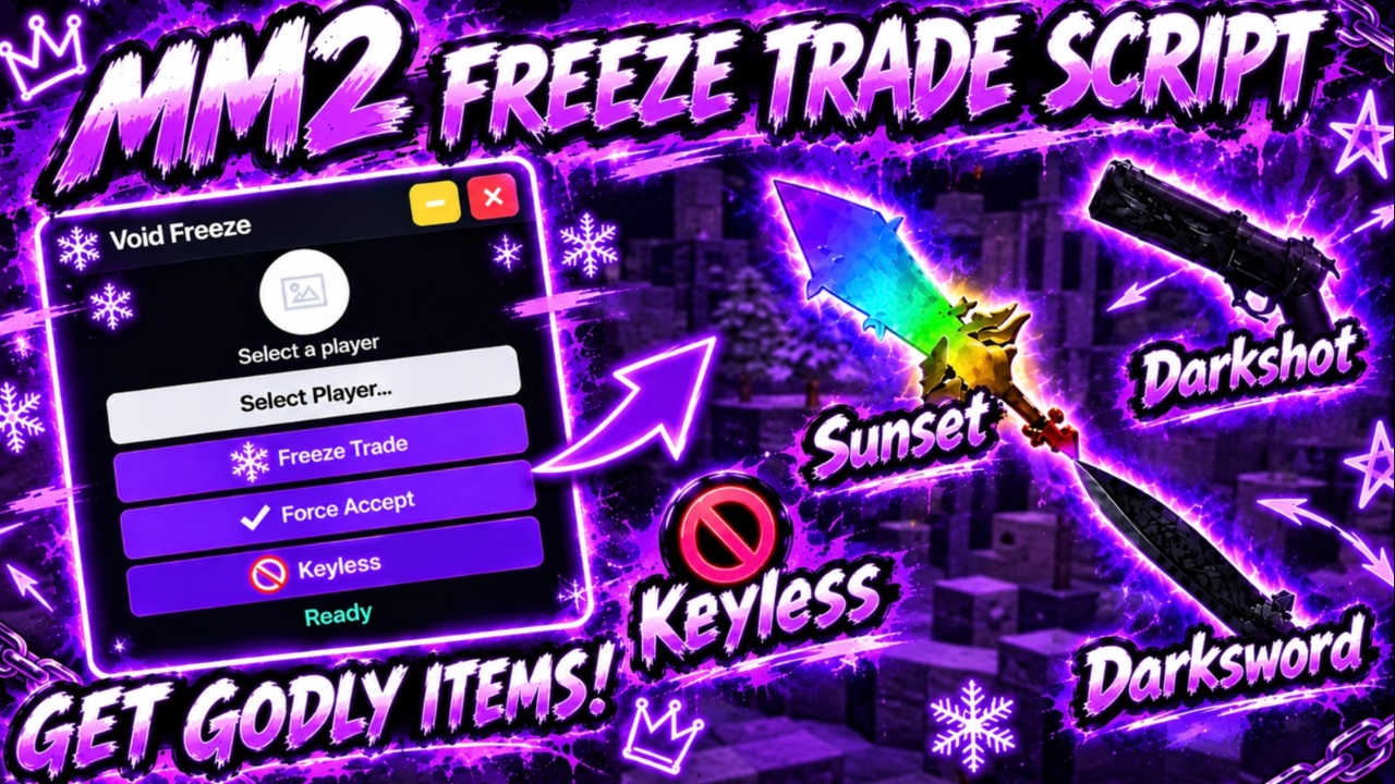 Best FreezeTrade in Mm2 VOID FREEZE keyless