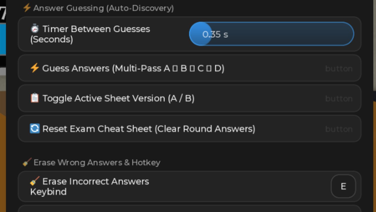 Cheating During Testing Autofarm Script