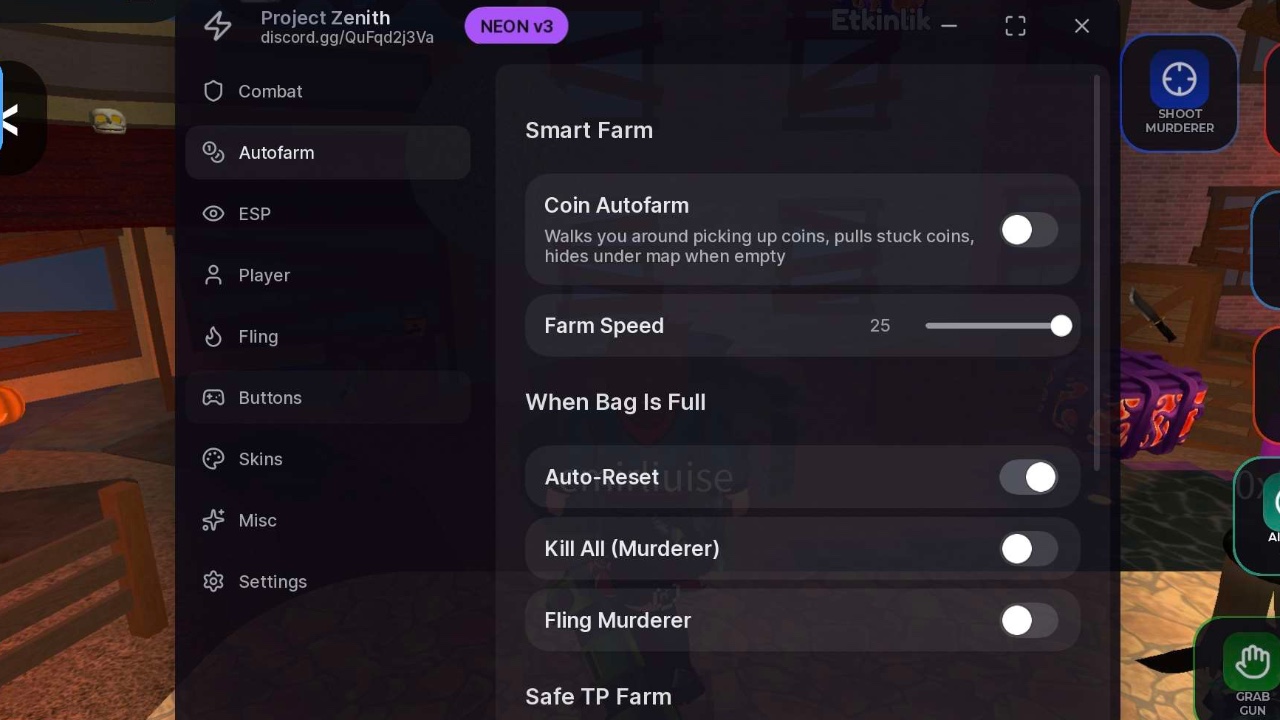 MM2 Script | Auto Farm, ESP, Kill All more!!