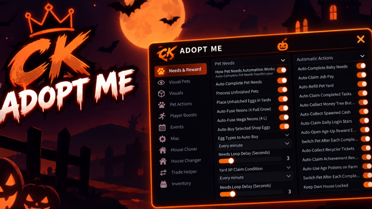 Adopt Me Halloween AutoFarm