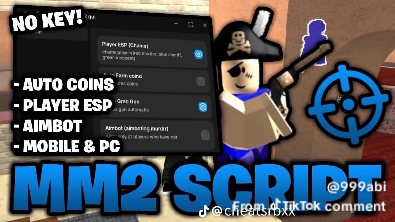 Mm2 BES SCRIPT AIMBOT/ AIMLOCK/ AUTOFARM AND