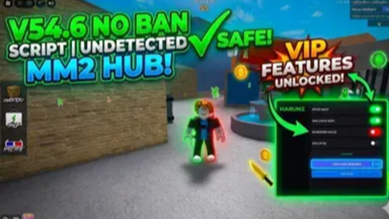 [OP] HarunZ MM2 Legit | Best MM2 Script 2026