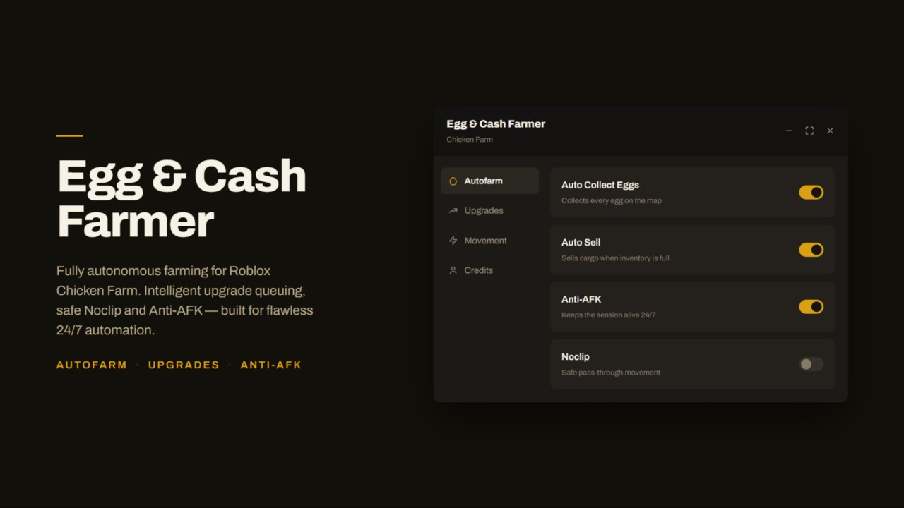 Egg & Cash Farmer