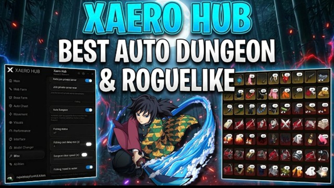 Xaero BEST WORKING Slayers 2 Script