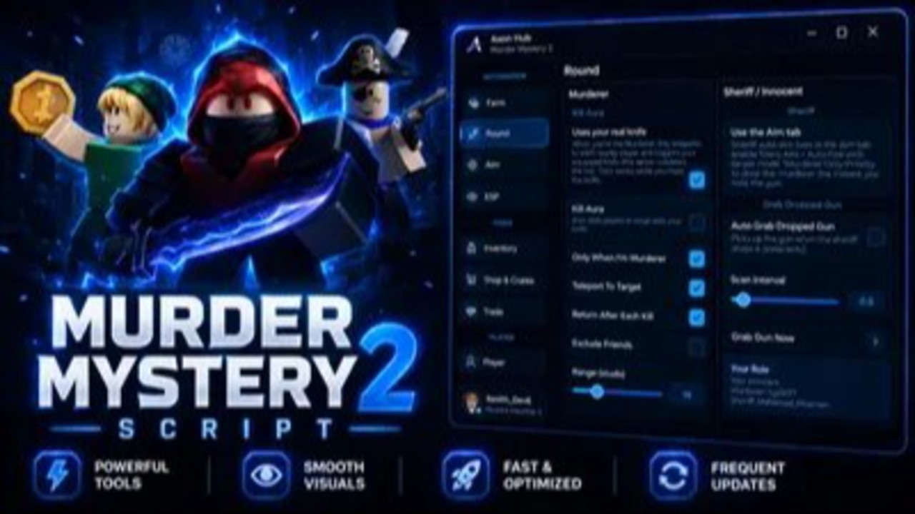 🔥MM2 Keyless Auto Farm 🔓