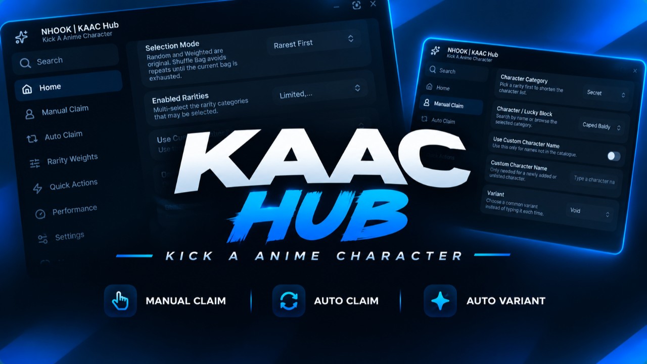 Kick A Anime Character: Manual Character Farm