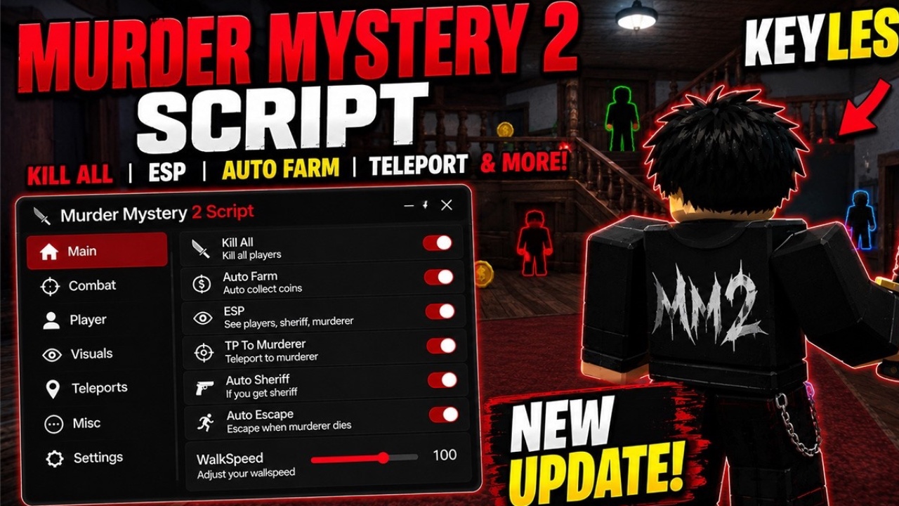 Best script in MURDERMYSTERY2 in 2026 keyless