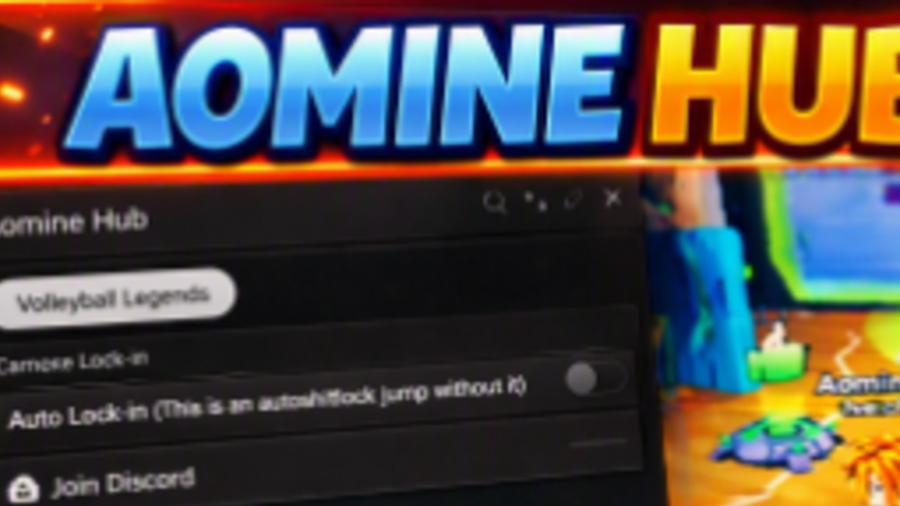 Aomine Hub Volleyball Legends AutoShift Lock