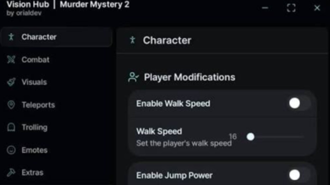 Vision Hub MM2 Script - Murder Mystery 2