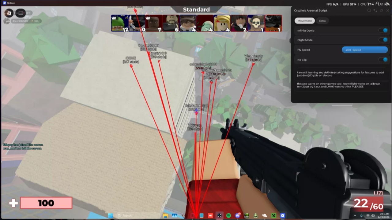 Cryziie's Arsenal Script 2.0