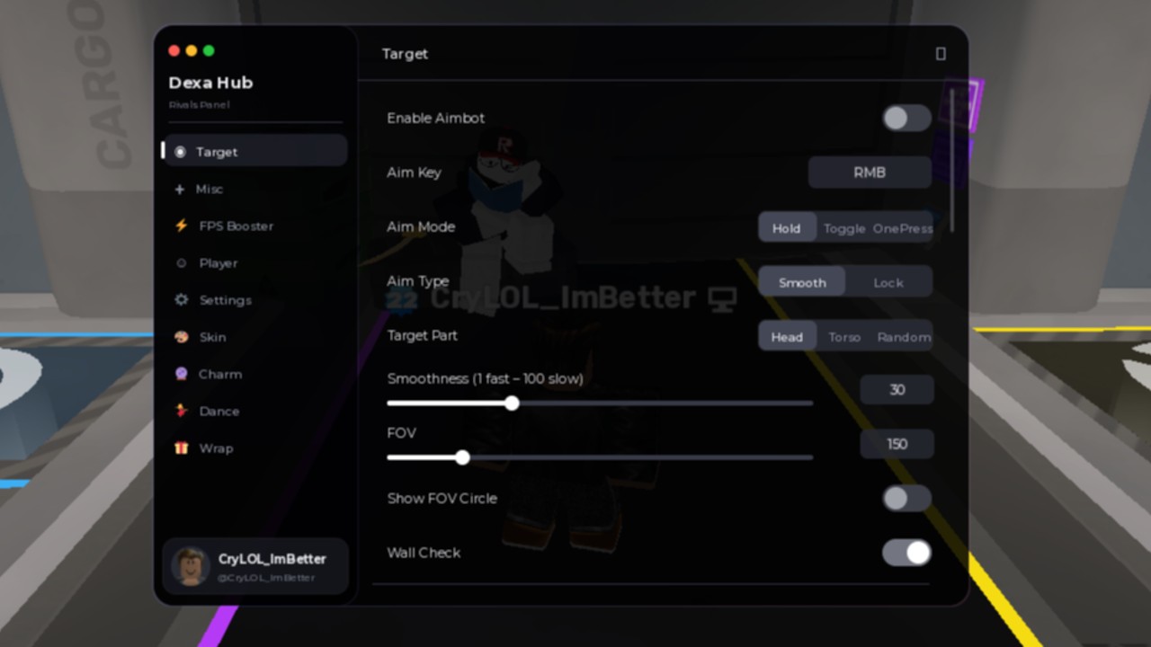Dexa Hub | ESP, Aimbot, Triggerbot, and More!