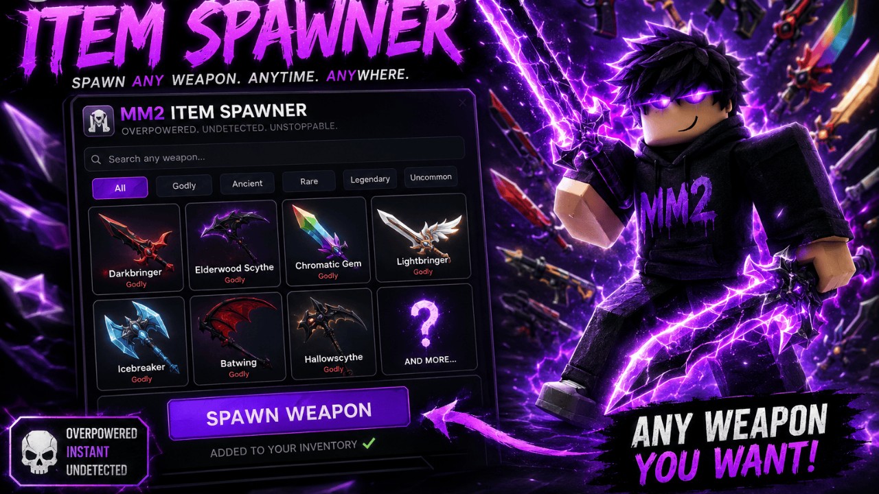 🔓 MM2 Spawner | Keyless 💎