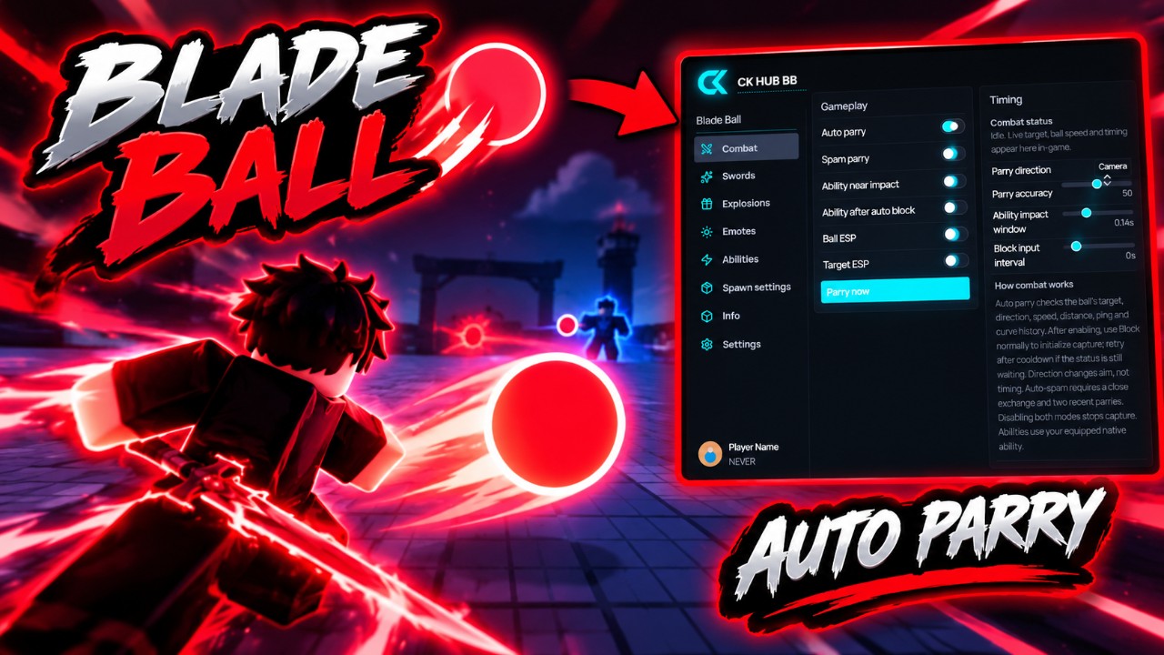 Blade Ball CK Hub KEYLESS