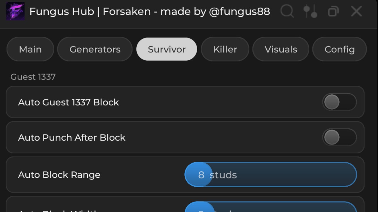 Fungus Hub OP | Forsaken