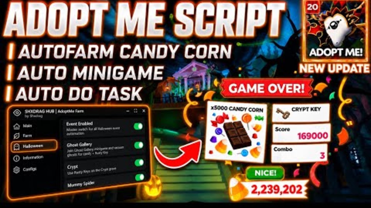 NEW FULL AUTOFARM ADOPT ME