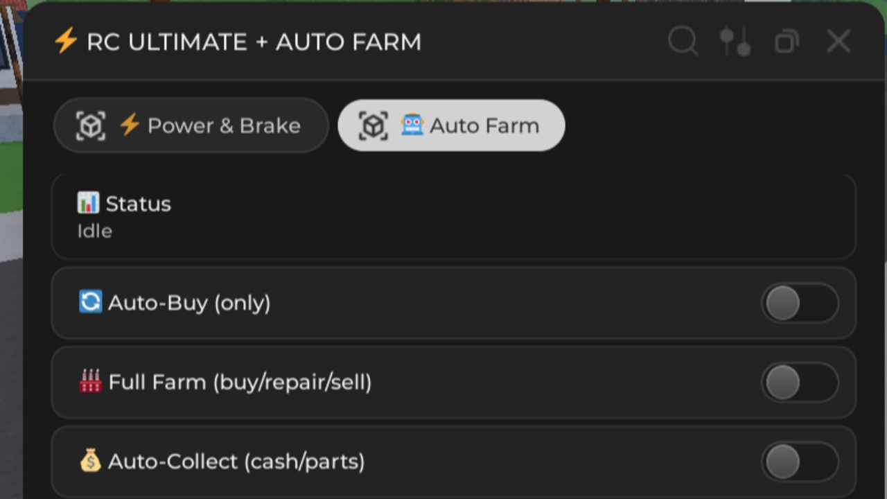 RC ULTIMATE + AUTO FARM - CAR FLIPPER