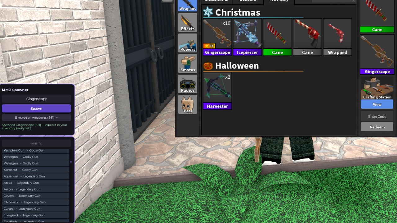MM2 KEYLESS WEAPON SPAWNER | ALL EXECUTORS