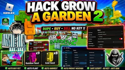 Grow a garden 2 | Auto sell,farm script