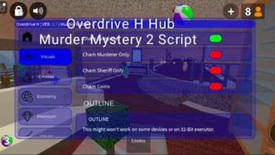 Overdrive hscript in murder mystery 2 newest