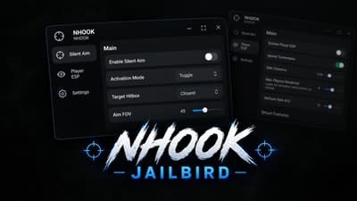 NHook - Jailbird Silent Aim & ESP + Auto Fire