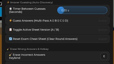 Cheating During Testing Autofarm Script
