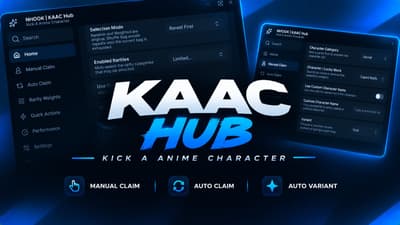 Kick A Anime Character: Manual Character Farm