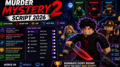 Auto Aimbot Auto Esp - MurderMystery2 keyless