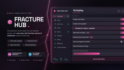 Fracture Hub | Tower Defense Simulator