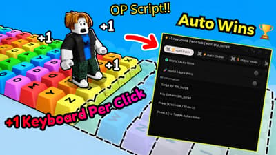 +1 Keyboard Per Click