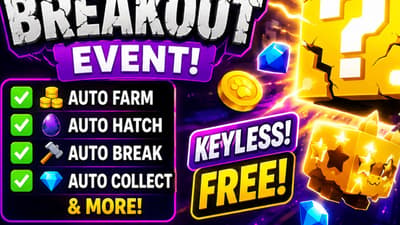 PS99 LUCKY BLOCK BREAKOUT EVENT SCRIPT | AUTO