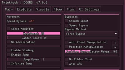 Twinkhook | Best, Walkspeed Bypass, God Mode