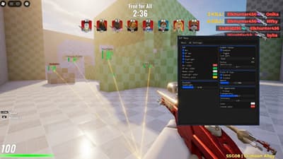 Aimbot Speed JumpHigh ESP Bots / Players