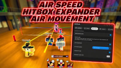 air speed air movement aimbot hitbox expander