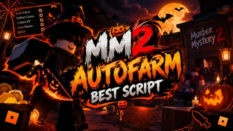 NEW KEYLESS MM2 Halloween Farm 12K/HR
