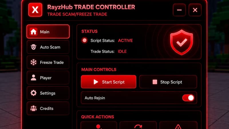 RayHubz Trade Freeze | KEYLESS | More