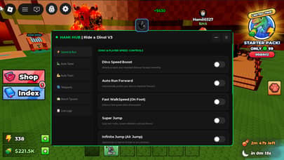 Auto Train, No Clip, Auto Tame, Auto Run