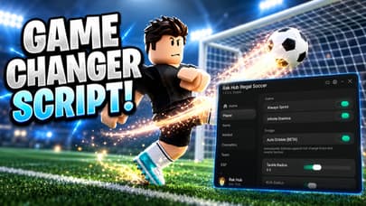 Rak Hub | - Auto Dribble, Tackle Aimbot, Sile