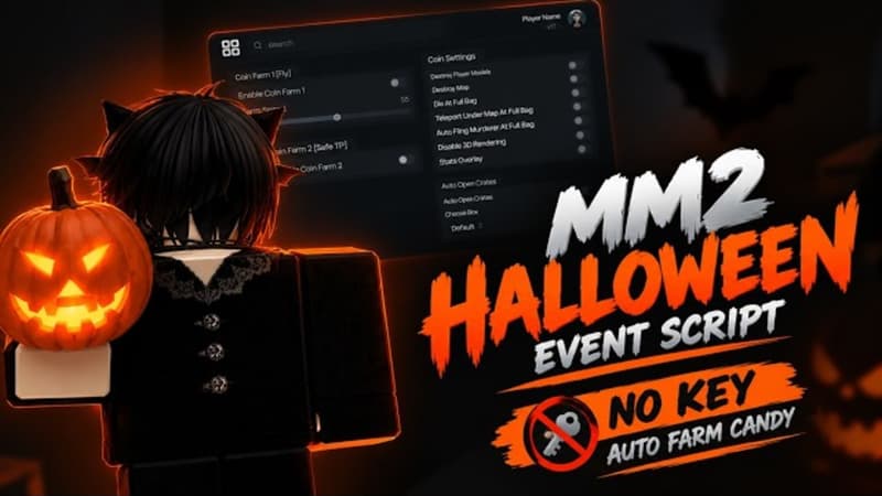 KEYLESS MM2 Halloween 12K/HR Farm | ReflexHub