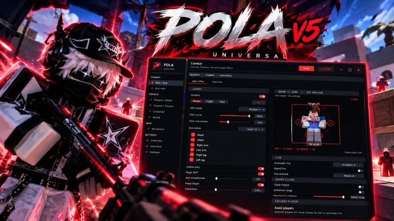 pola, aimbot, ragebot, esp