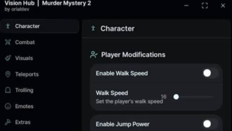 Vision Hub MM2 Script - Murder Mystery 2