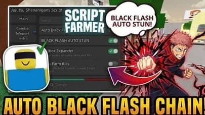 [NEW] JJS | Auto BlackFlash Chain, Camlock